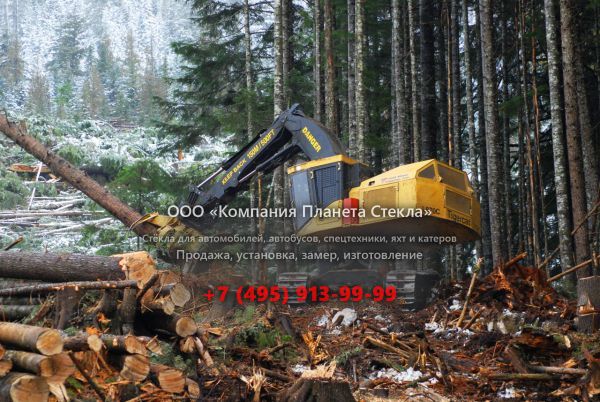 Стекло для валочно-пакетирующих машин Tigercat L870C