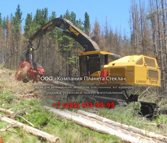 Стекло для харвестеров Tigercat LH855C