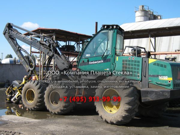 Стекло для харвестеров Timberjack 1470D