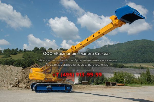 Стекло для гусеничных экскаваторов Tisovec UDS-211
