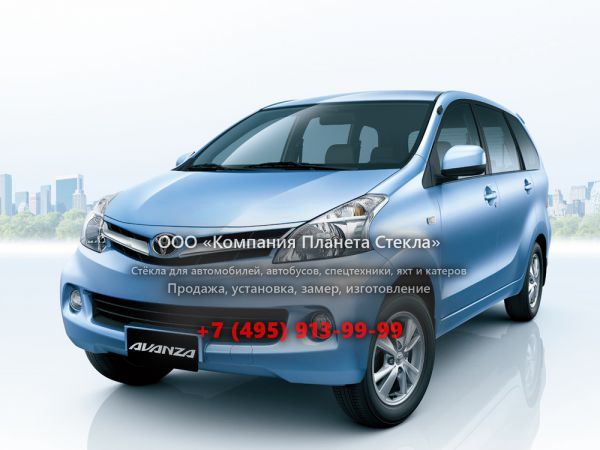 Стекло для Toyota Avanza минивэн 2012 - 2018, 2 поколение