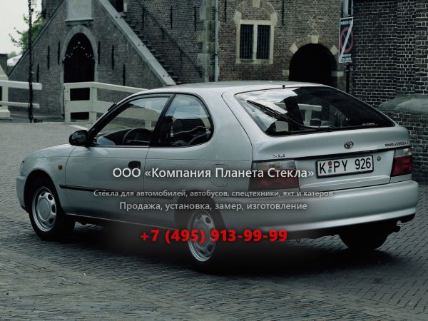 Стекло для Toyota Corolla хетчбэк 1991 - 2001, E100