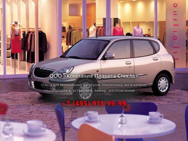 Стекло для Toyota Duet хетчбэк 2001 - 2004, 1 поколение [рестайлинг]