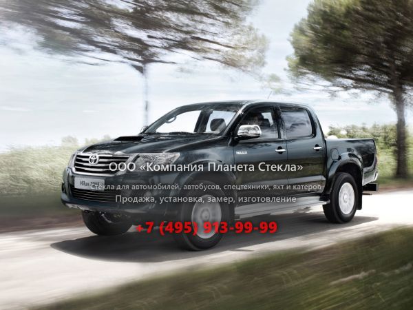 Стекло для Toyota Hilux Double Cab пикап 2011 - 2015, 7 поколение [2-й рестайлинг]