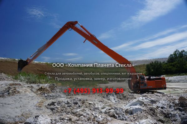 Стекло для гусеничных экскаваторов UMG E310C