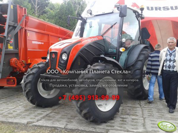 Стекло для тракторов Ursus 8014 H