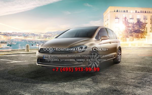 Стекло для Volkswagen Golf Sportsvan минивэн 2012 - 2018, 7 поколение