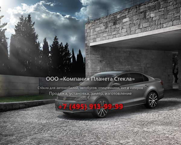 Стекло для Volkswagen Jetta седан 2010 - 2014, 6 поколение