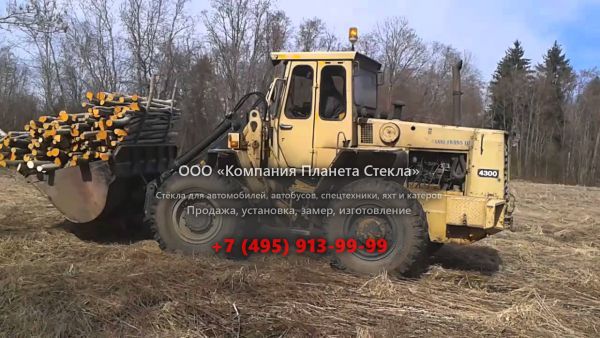 Стекло для колёсных погрузчиков Volvo 4300