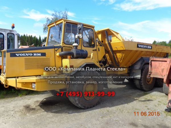 Стекло для сочленённых самосвалов Volvo 5350B 6x4