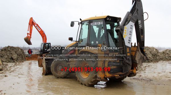 Стекло для экскаваторов-погрузчиков Volvo 616