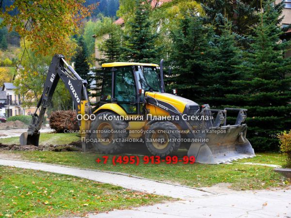 Стекло для экскаваторов-погрузчиков Volvo BL71