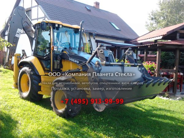 Стекло для экскаваторов-погрузчиков Volvo BL71B