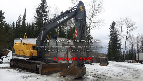 Стекло для гусеничных экскаваторов Volvo EC140B