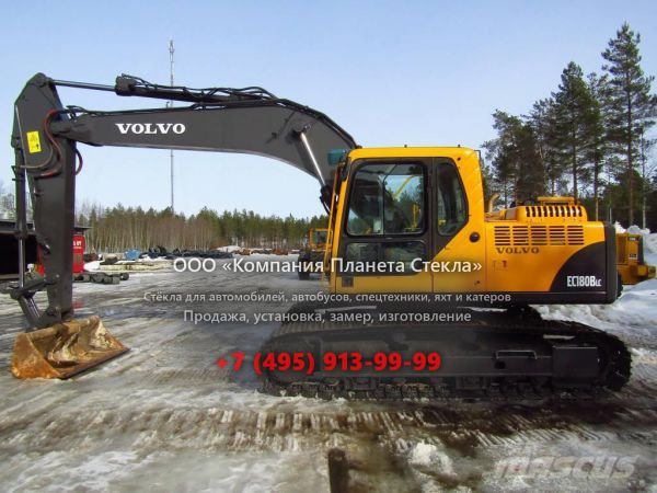 Стекло для гусеничных экскаваторов Volvo EC180B LC