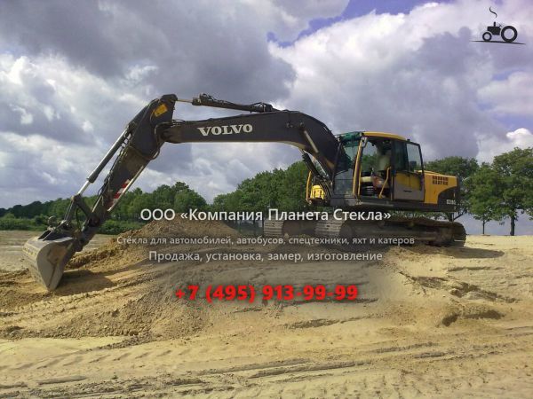 Стекло для гусеничных экскаваторов Volvo EC210C