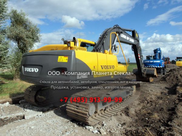 Стекло для гусеничных экскаваторов Volvo EC240B LC