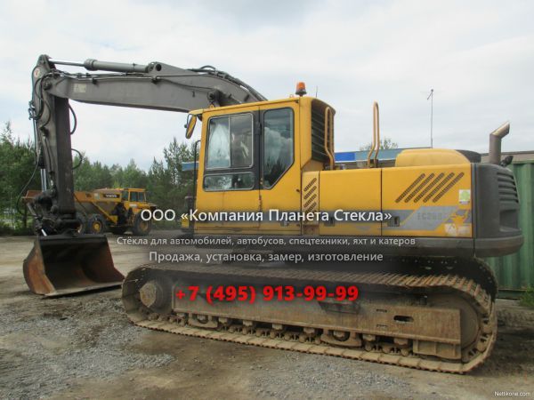 Стекло для гусеничных экскаваторов Volvo EC280