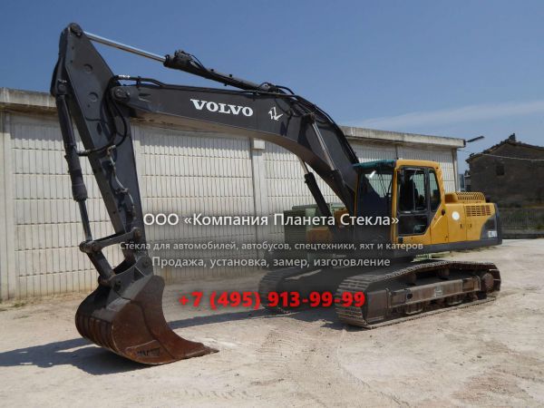 Стекло для гусеничных экскаваторов Volvo EC290