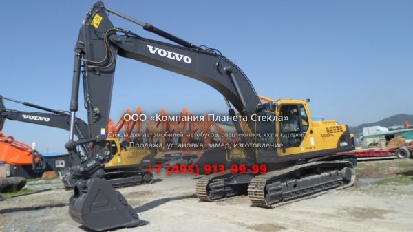 Стекло для гусеничных экскаваторов Volvo EC290B