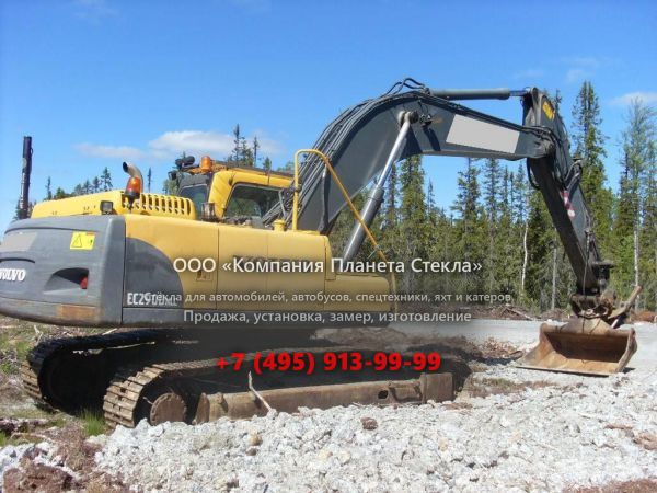 Стекло для гусеничных экскаваторов Volvo EC290BN LC