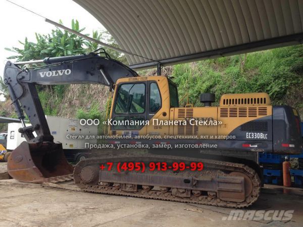 Стекло для гусеничных экскаваторов Volvo EC330B LC