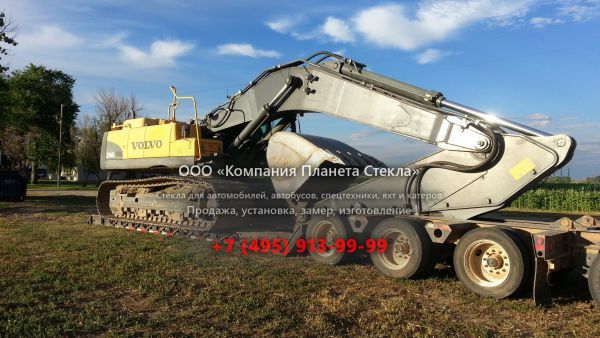 Стекло для гусеничных экскаваторов Volvo EC460C LC