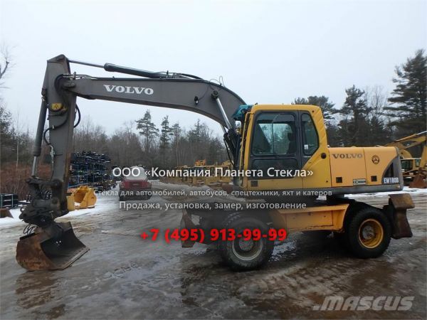 Стекло для колёсных экскаваторов Volvo EW180B