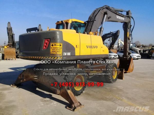 Стекло для колёсных экскаваторов Volvo EW180C