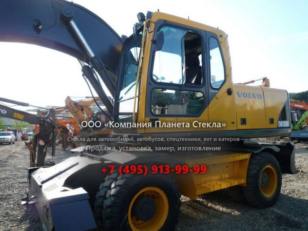 Стекло для колёсных экскаваторов Volvo EW200B