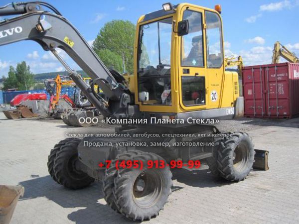 Стекло для гусеничных мини-экскаваторов Volvo EW50