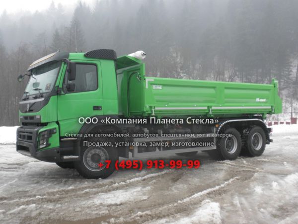 Стекло для самосвалов Volvo FMX 6x4