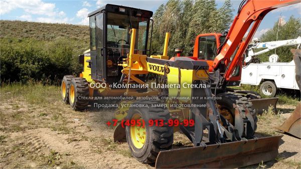 Стекло для грейдеров Volvo G86