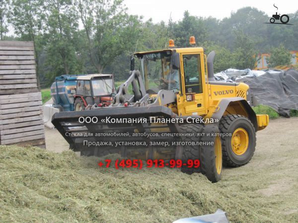 Стекло для колёсных погрузчиков Volvo L60E