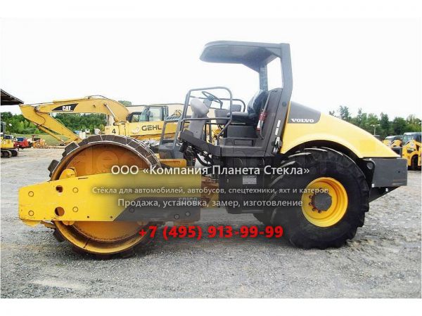 Стекло для грунтовых катков Volvo SD100F