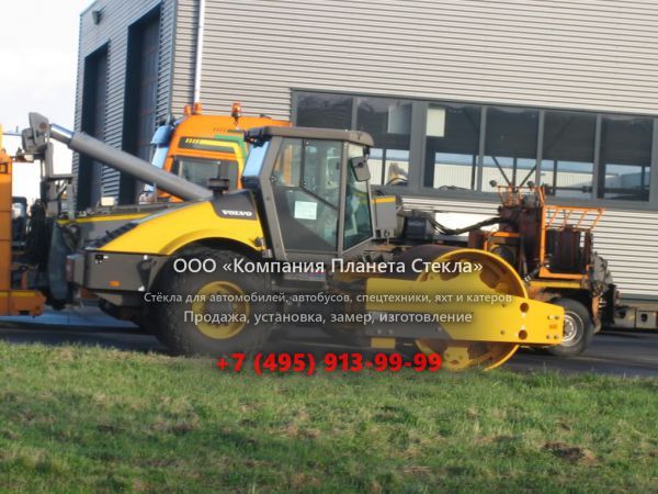 Стекло для грунтовых катков Volvo SD190DX