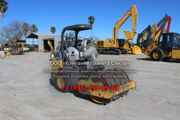 Стекло для грунтовых катков Volvo SD25D
