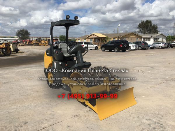 Стекло для грунтовых катков Volvo SD25F