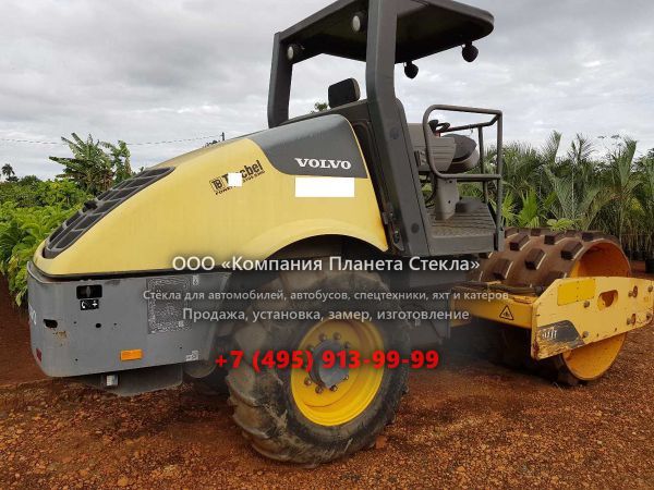 Стекло для грунтовых катков Volvo SD77F