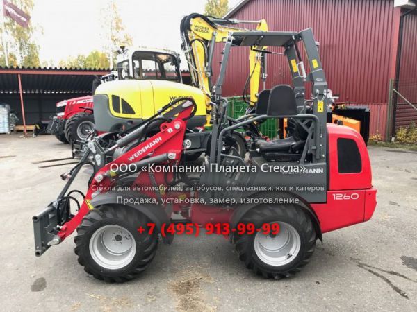 Стекло для фронтальных мини-погрузчиков Weidemann 1260
